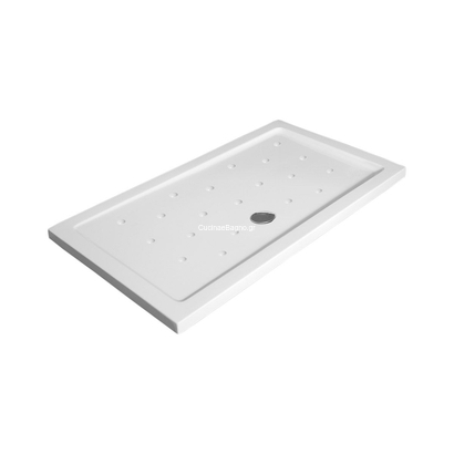 Karag Porcelain Flat 7 Ντουζιέρα 80x120 Ορθογώνια Πορσελάνη