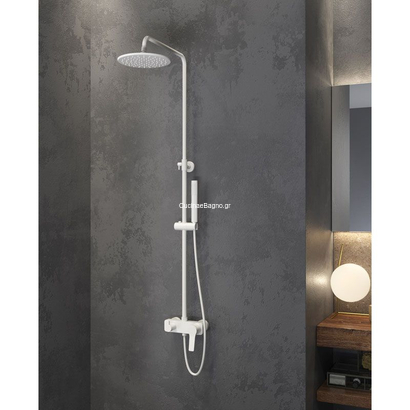 Karag ANDARE Bianco Στήλη Ντουζιέρας Με Μπαταρία WNX33R98PH