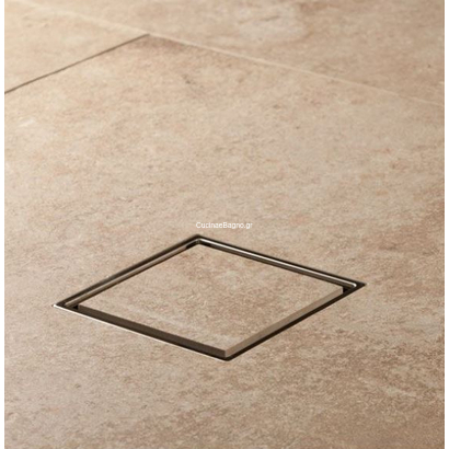 Karag Confluo Ceramic 8 Dry 10x10 Σιφώνι Δαπέδου Τετράγωνο