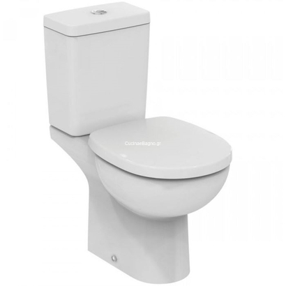 Ideal Standard Connect Classic 66,5 cm Λεκάνη Δαπέδου Με Καζανάκι & Κάλυμμα SOFT CLOSE WRAPOVER