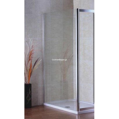 Πλαϊνό Σταθερό Καμπίνας 67-69x195 Cm Aquarelle Clever Panel Plus