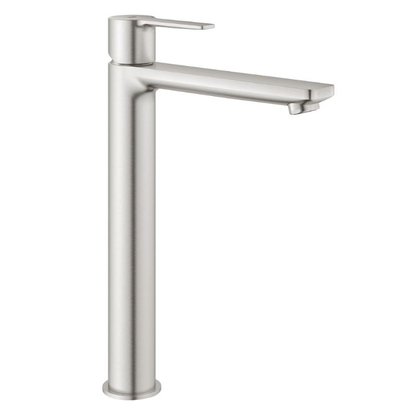 Grohe Lineare XL-Size 23405DC1 Supersteel Μπαταρία Νιπτήρα Ελεύθερης Τοποθέτησης