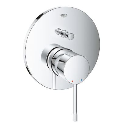 Grohe Essence 24167001 Χρωμέ Εντοιχιζόμενη Εξωτερικό Μέρος 2 Ροών