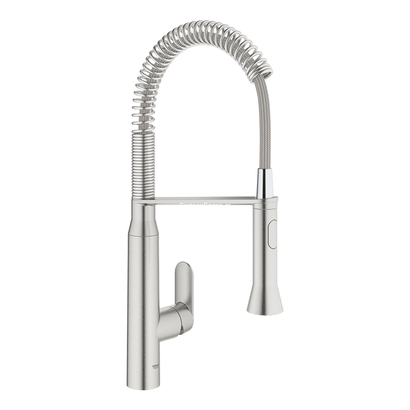Grohe K7 31379DC0 Supersteel Μπαταρία Κουζίνας Ντους