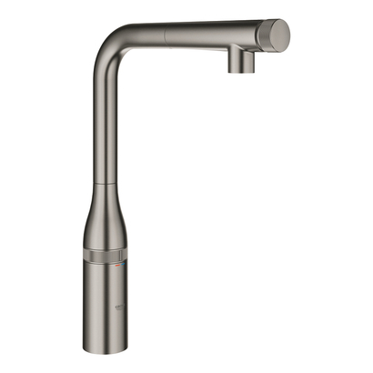 Grohe Essence SmartControl 31615AL0 Brushed Hard Graphite Μπαταρία Κουζίνας Ντους Με δακτύλιο Ρύθμισης ΘερμοκρασίαςGrohe Essence SmartControl 31615AL0 Brushed Hard Graphite Μπαταρία Κουζίνας Ντους Με δακτύλιο Ρύθμισης Θερμοκρασίας