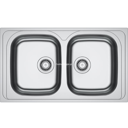 Franke Spark SKX 620-34-34 Νεροχύτης Inox 86x50 101.0713.865