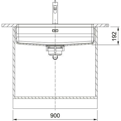 Franke Maris Quiet MQX 110-82 Νεροχύτης 82x42 Υποκαθήμενος Λείος 122.0694.479