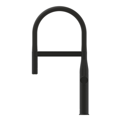 Grohe Essence New 30503KF0 Phantom Black Μπαταρία Κουζίνας Ντους Με Διακόπτη Αλλαγής