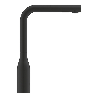 Grohe Essence New L 30504KF0 Phantom Black Μπαταρία Κουζίνας Ντους Με Διακόπτη Αλλαγής