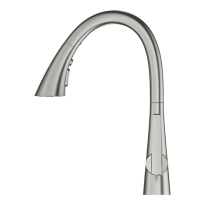 Grohe Zedra 32294DC2 Supersteel Μπαταρία Κουζίνας Με Ντους