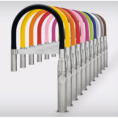 Grohe Essence New 30294GL0 Cool Sunrise Μπαταρία Κουζίνας Ντους Με Διακόπτη Αλλαγής