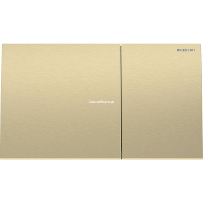 Geberit 115.622.QF.1 SIGMA 70 Πλακέτα Διπλής Ροής Ανοξείδωτο Ορείχαλκος
