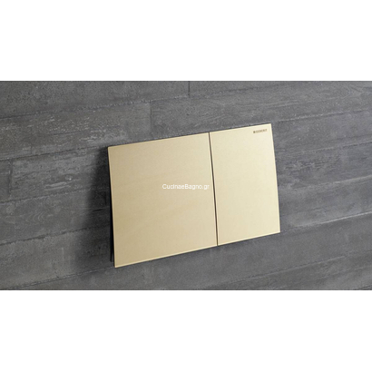 Geberit 115.622.QF.1 SIGMA 70 Πλακέτα Διπλής Ροής Ανοξείδωτο Ορείχαλκος