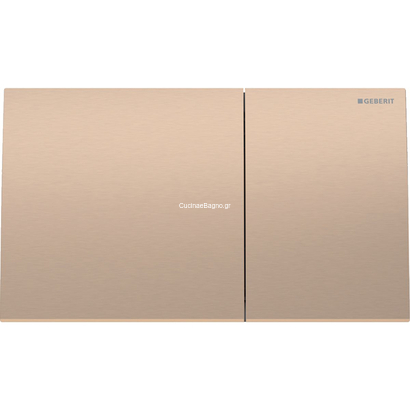 Geberit 115.622.QB.1 SIGMA 70 Πλακέτα Διπλής Ροής Red Gold Ανοξείδωτο