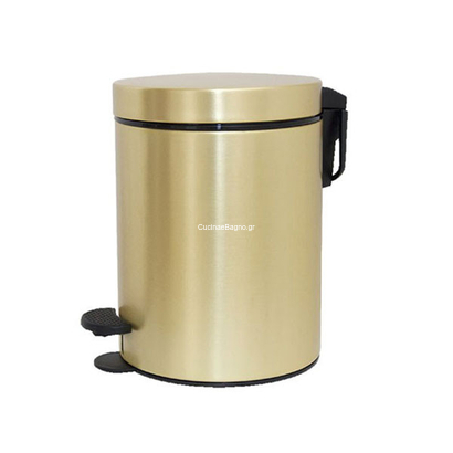 KL Emily Χαρτοδοχείο 5lt Χρυσό 339068