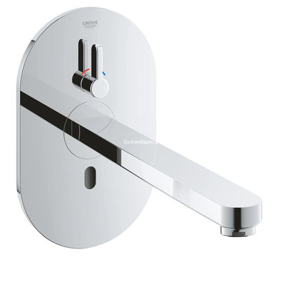 Grohe Eurosmart Cosmopolitan E 36376000 Μπαταρία Τοίχου Ηλεκτρονική Με Φωτοκύτταρο Αναμεικτική