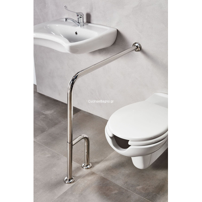 Λαβή Δαπέδου & Τοίχου Inox ΑΜΕΑ 4836.7500