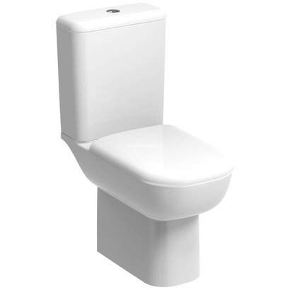 Geberit Σετ Λεκάνη Με Καζανάκι Smyle Rimfree 64cm Με Κάλυμμα Soft Close