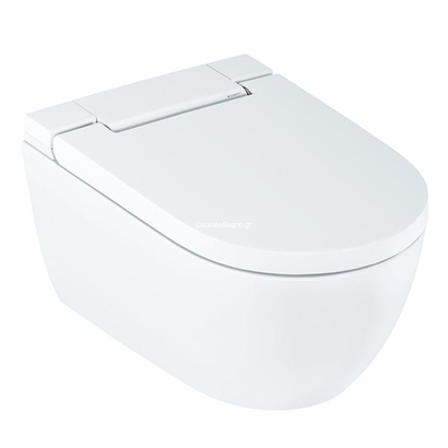 Geberit 146.350.01.1 Aquaclean Alba Ηλεκτρονική Λεκάνη Κρεμαστή 56cm Με Κάλυμμα Soft Close