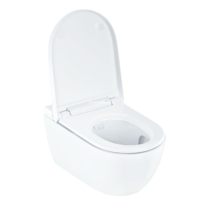 Geberit 146.350.01.1 Aquaclean Alba Ηλεκτρονική Λεκάνη Κρεμαστή 56cm Με Κάλυμμα Soft Close