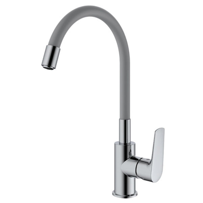 KLS Angela Grey Μπαταρία Κουζίνας Με Γκρι Στόμιο Σιλικόνης 699032