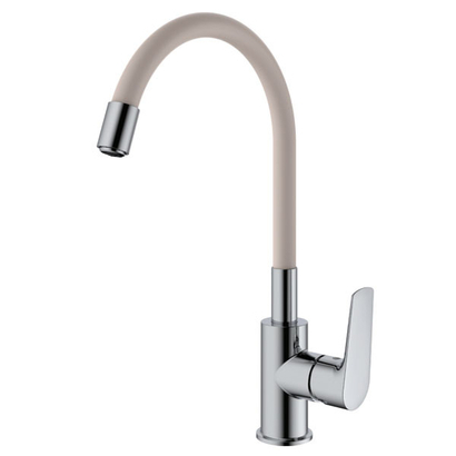 KLS Angela Cappuccino Μπαταρία Κουζίνας Με Μπεζ Στόμιο Σιλικόνης 699033