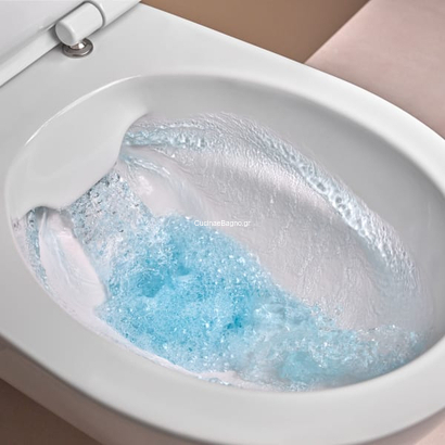 Geberit Λεκάνη Κρεμαστή Icon Short Rimfree 49cm Με Κάλυμμα Soft Close