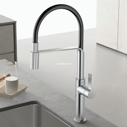 KLS Gaia Μπαταρία Κουζίνας Με Αποσπώμενο Ντους 699027