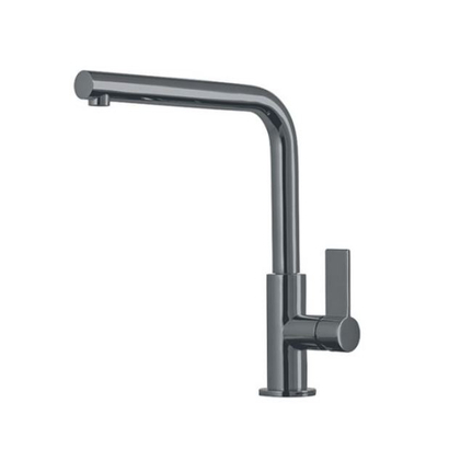 Foster Omega Gun Metal PVD Μπαταρία Κουζίνας Μεταλλικό Γκρι 8497856