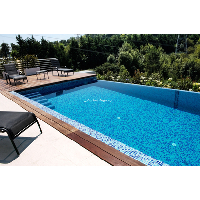 EZARRI 25003-B Mix Ψηφίδα Σε Δίχτυ Μπλε