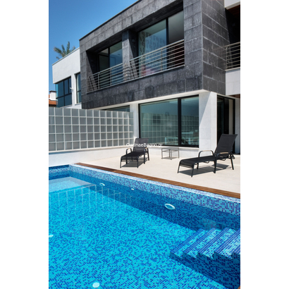 EZARRI 25003-B Mix Ψηφίδα Σε Δίχτυ Μπλε