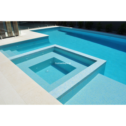 EZARRI 2518-B Safe Mix Ψηφίδα Αντιολισθητική Σε Δίχτυ Γαλάζια