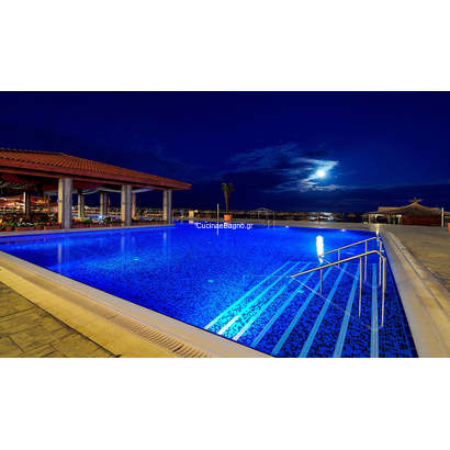 EZARRI 2577-C Mix Ψηφίδα Σε Δίχτυ Μπλε