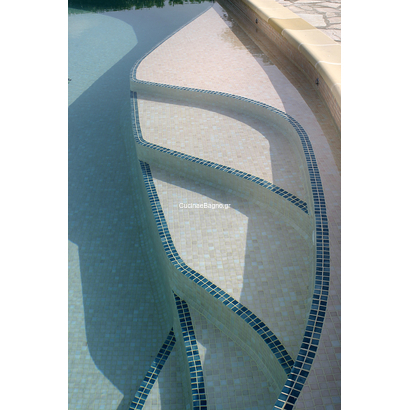 EZARRI 2514-B Safe Ψηφίδα Αντιολισθητική Σε Δίχτυ Ροζ