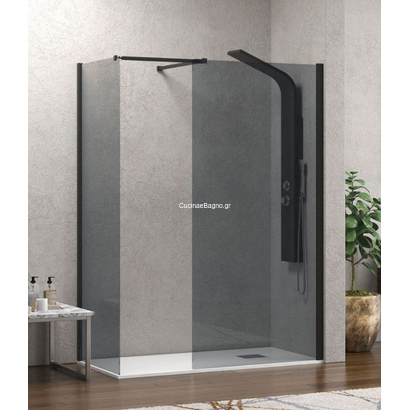 Karag Walkin 2 Black 80-140x200 Σταθερά Κρύσταλλα Ντουζιέρας FUME