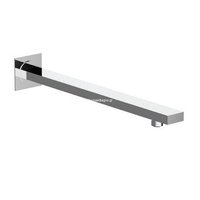 Teorema Slope Χρωμέ Βραχίονας Τοίχου 38cm 1103244