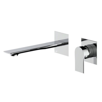 Teorema Slope Χρωμέ Μπαταρία Νιπτήρα Επίτοιχη 110930