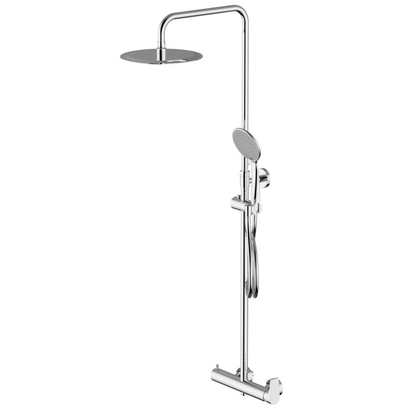 Teorema Bing Χρωμέ Στήλη Ντουζιέρας με Μπαταρία 117733