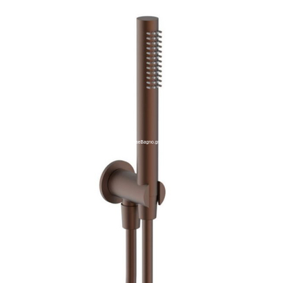 Teorema Slope Bourbon Metal Παροχή με Στήριγμα Ντους & Σπιράλ 2309021