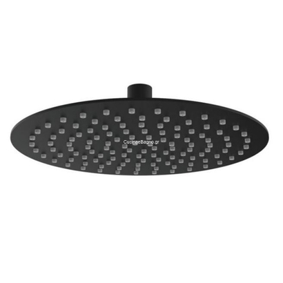 Teorema Black Matt Κεφαλή Ντους Ø25cm 6301480