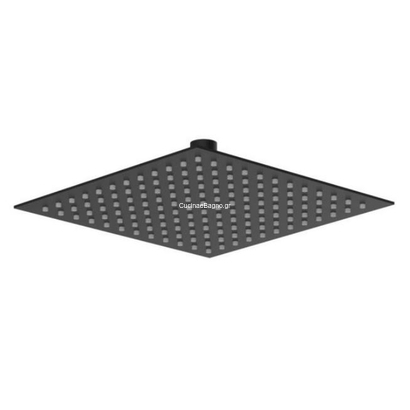 Teorema Black Matt Κεφαλή Ντους 25x25cm 6301485