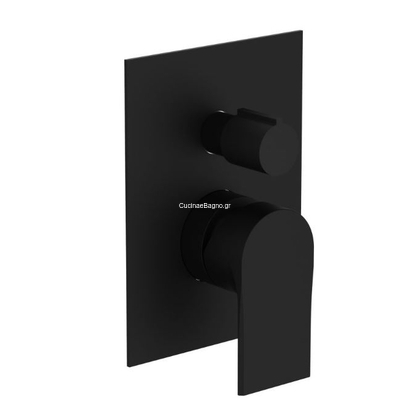 Teorema Slope Black Matt Μείκτης Εντοιχισμού 2 Οδών 630902