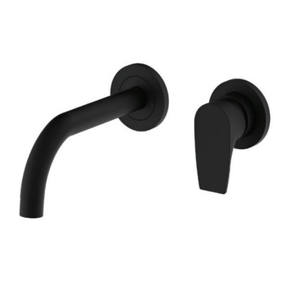 Teorema Bing Black Matt Μπαταρία Νιπτήρα Επίτοιχη 637783