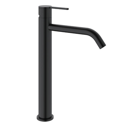 KLS Carla Inox Matt Black PVD Μπαταρία Νιπτήρα Χαλκού Επιτραπέζια 690312MB