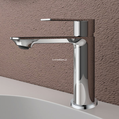 KLS Atena Inox Χρωμέ Μπαταρία Νιπτήρα 690511