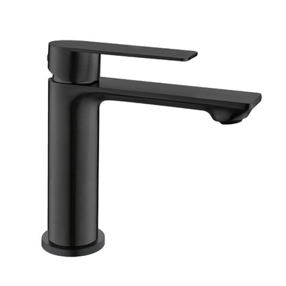 KLS Atena Inox Matt Black Μπαταρία Νιπτήρα 690511MB