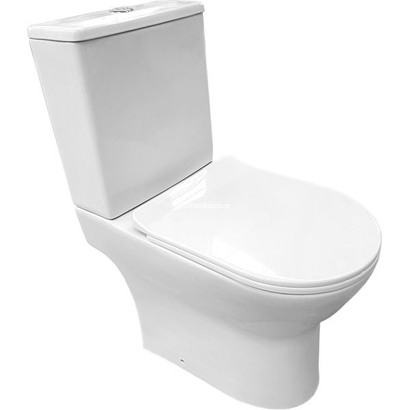 Gloria Orient Rimless 61,5x36 Λεκάνη Με Καζανάκι set-0266