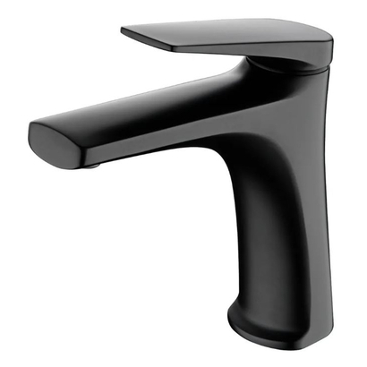 IMEX Delos Μπαταρία Νιπτήρα Μαύρο Ματ BDD055-1NG