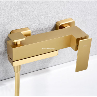 IMEX Pisa Μπαταρία Λουτρού Χρυσό Ματ BDP048-4OC