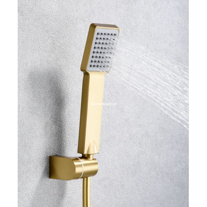 IMEX Pisa Μπαταρία Λουτρού Χρυσό Ματ BDP048-4OC